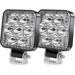 Phare de travail led 12v 24v, mini phare de travail led, pour atv utv suv, camions, motos, machines agricoles, ...