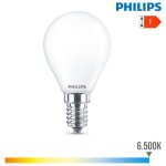 Ampoule led sphéroïdale philips eyecomfort - 4, 3w - 470 lumens - 6500k - e14 - 93016 Ampoule led sphéroïdale philips eyecomfort - 4, 3w - 470 lumens - 6500k - e14 - 93016