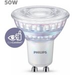 Philips - ampoule led spot gu10 50w blanc froid, compatible variateur, verre