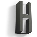 Philips - applique ext�rieure shadow anthracite 2x4, 5w chaud ip44 1735193p0 mygarden