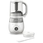 Philips avent scf883 / 01 - robot de cuisine 4 en 1 pour la bouillie, la cuisson � la vapeur, le r�frig�rateur ...