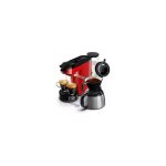 Philips - cafetire  dosette ou capsule switch hd6592 85 rouge