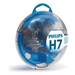 Coffret de secours essential avec ampoule h7 philips