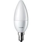 Ampoule led corepro flamme b35 e14 5w 2700k chaud 470lm bougie philips
