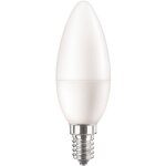 Corepro led bougie e14 dépolie 5w 470lm - 865 lumière du - philips Corepro led bougie e14 dépolie 5w 470lm - 865 lumière du - philips