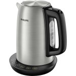 Philips - home hd9359 / 90 avance bouilloire acier inoxydable, noir contenance: 1. 7 l