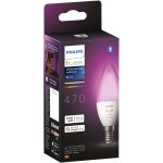 Philips hue - white & color ambiance, ampoule led connect�e flamme e14, compatible bluetooth, fonctionne ...