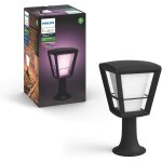 Philips hue white & color ambiance econic borne extrieure, noire, fonctionne avec alexa, google assistant ...