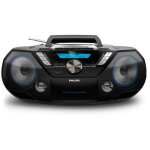 Philips - lecteur de cd radio portable noir azb798t