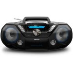 Philips - lecteur de cd radio portable noir azb798t