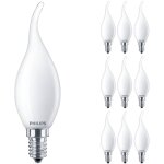 Philips - lot 10x corepro led bougie e14 bent - tip dpolie 2. 2w