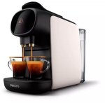 Philips - l'or barista sublime coffee maker de capsules, satin blanc, reconnaissance de double capsule, ... Philips - l'or barista sublime coffee maker de capsules, satin blanc, reconnaissance de double capsule, ...