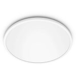 Philips plafonnier led superslim sceneswitch 18w blanc froid, 3 ambiances, 3x30x30 cm, 4000k, 1700 lumen, ...