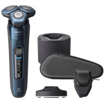 Philips shaver series 7000 s7786 / 59 rasoir pour homme rasoir rotatif tondeuse noir, bleu