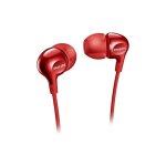 Philips she3555rd / 00 - casque intra - auriculaire (basses profondes, microphone int�gr�, 2 types de ...