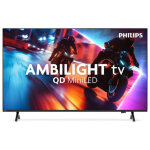 Philips - tv 55'' mini led 120hz uhd p5 - smart tv titan - hdr10 + dolby vision am 55mled910 / 12