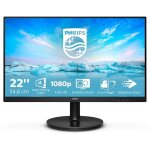 V line 221v8a / 00 cran led 54, 6 cm (21. 5') 1920 x 1080 pixels full hd noir - philips