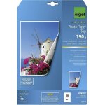 Photo paper top ip720 papier photo din a4 190 g / m� 20 feuille(s) ultra - brillant, imprimable des deux ...