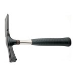 Marteau de ma�on avec manche sp�cial noir 600g forme berlinoise - 0027700 - picard