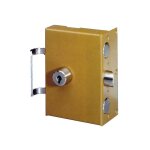 Picard ? m�canisme 3 points en applique trident or ? s�curit� renforc�e ? dimensions cylindre 26x52mm ...