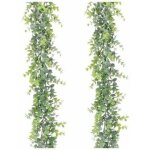 Pi�ces artificiel eucalyptus guirlande feuilles d?eucalyptus vignes fait main couronne mariage verdure ...