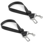 Pi�ces ceinture de s�curit� pour chien de voiture, harnais de s�curit� chien ajustable voiture, harnais ...