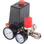 Pi�ces de pompe � air de compresseur d'air, ensemble de support de r�gulateur europ�en, ensemble de pressostat ...