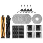 Pi�ces de rechange pour aspirateur robot dreame matrix10 ultra : brosse principale, filtre hepa, lingette ...