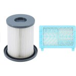Pi�ces de rechange filtres hepa + filtre � cartouche pour philips fc8732 fc8733 fc8734 fc8736 fc8738 ...