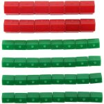 Pi�ces de rechange pour h�tel en plastique - accessoires de jeu monopoly - maisons et h�tels de remplacement ...