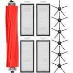 Pi�ces de rechange pour kit d'accessoires d'aspirateur robot : brosse rotative principale, filtre lavable, ...