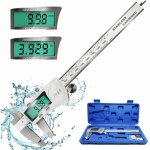 Pied a coulisse digital, pied � coulisse num�rique 150mm / 6'' acier inoxydable, digital outil microm�tre ...