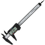 Pied � coulisse �lectronique num�rique 0 - 6 pouces / 150 mm, plastique renforc� fibres carbone, haute ...