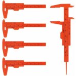 Vurahome - pieds � coulisse en plastique, 5 petits pieds � coulisse, adapt�s pour mesurer les boutons ...