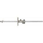 Trusquin universel rglage fin avec tige cilindrique et plaque carre 57x45 mm 300 mm mib stp300m
