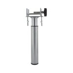 Pied de sommier gris alu réglable 170 à 250mm pour sommier cadre métal Pied de sommier gris alu réglable 170 à 250mm pour sommier cadre métal