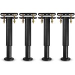 Pied de lit, pieds de sommier, de lit liaison m�tal r�glables en m�tal pieds pour sommier, tr�s r�sistants ...