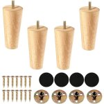Pieds de meubles en bois, 12cm pieds de rechange pour canap�, pieds de canap� du milieu du si�cle pour ...