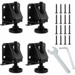 Pieds de nivellement pour meubles robustes niveleur de pied de table r�glable avec �crous de blocage ...