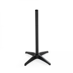 Mob event pro - pied de table en aluminium gris pour mange debout