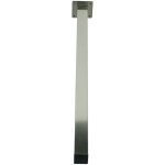 Pied de table inox bross - argent - 40 x 40 x 720 mm