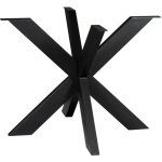 Pied de table mikado en m�tal noir pour table ronde / carr�e ralf