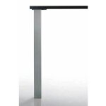 Pied de table quadra 80 x 80 mm - d�cor : blanc mat - hauteur : 700 mm - camar