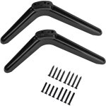 Pieds de tv universel, support tv pied pour t�l�viseurs � �cran plat, compatible avec la plupart des ...