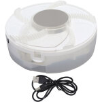 Pi�ge � insectes usb aliment�, attrape nuisible automatique abs pour cuisine de restaurant, blanc