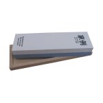 Pierre d'afftage l200xl60xh30 mm 1000 / 3000 dans un coffret de bois