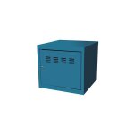 Pierre henry - casier m�tallique - bleu ral 5023
