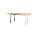 Pi�tement de table pour plateau bois - rallonge : sans - longueur : 1250 mm - volpato