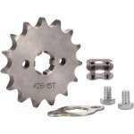 Pignon avant moto 428 - 15t 17 mm pour motos tout - terrain, mini - motos, quads et cyclomoteurs 50cc, ...