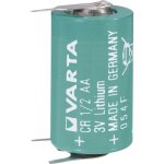 Varta - pile sp�ciale cr 1 / 2 r6 (aa) slf lithium 6127 - slf picots � souder en u 3 v 970 mah 1 pc(s) ...
